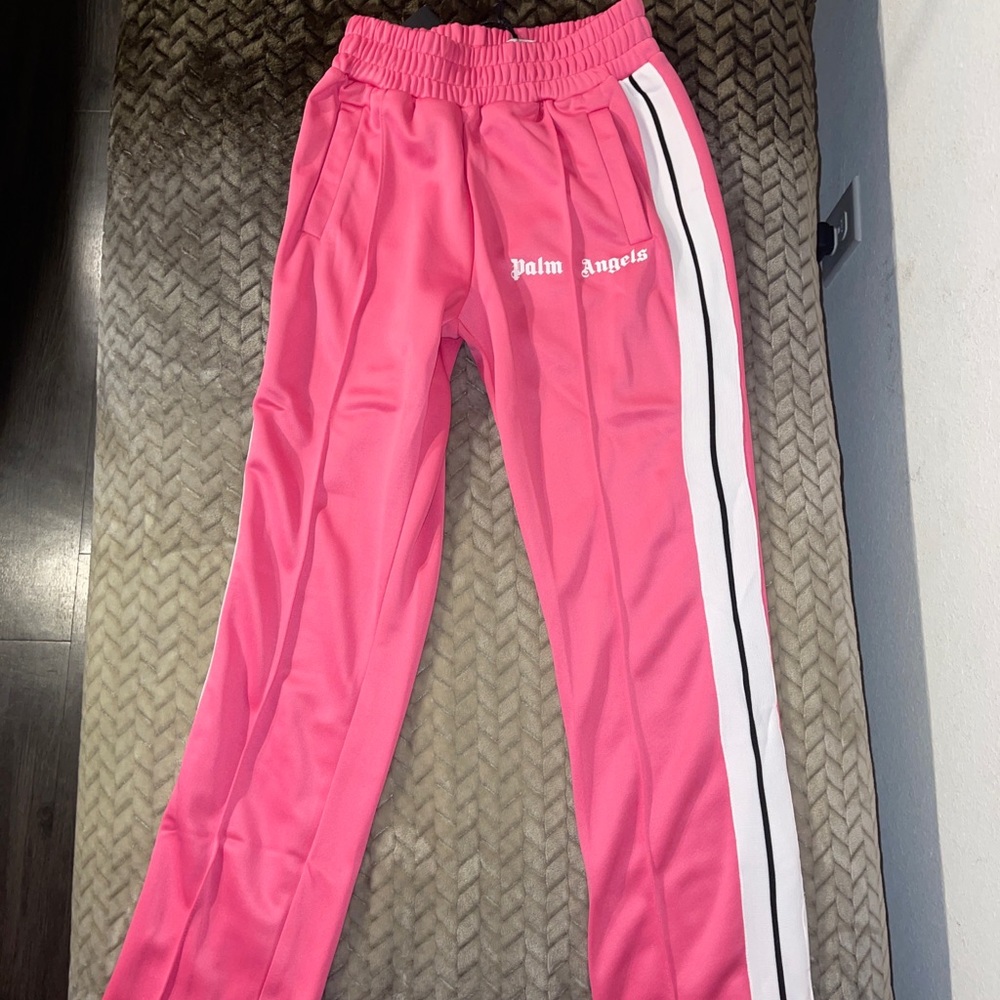 Palm Angels pink track pants